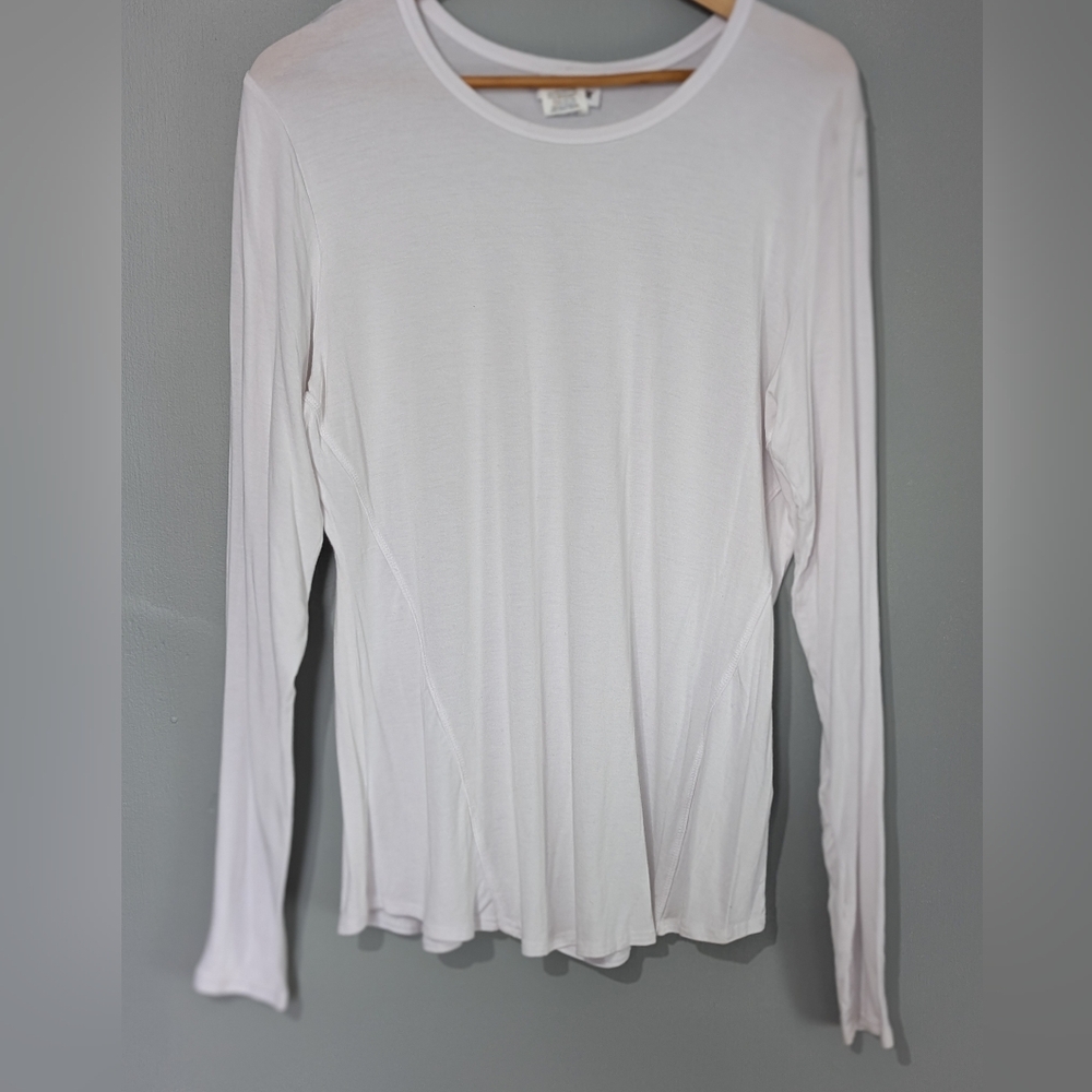 Scrubstar‎ Women's Classic White Long Sleeve Tee Workwear Scrubs